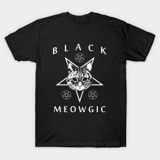 Black Meowgic T-Shirt